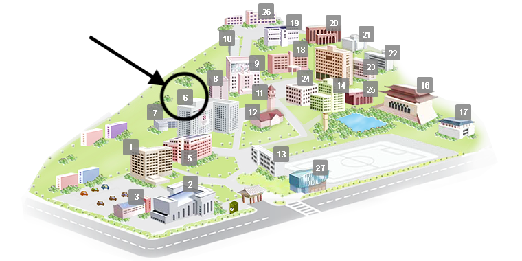 Sejong Univ Campus Map